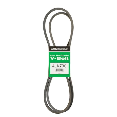 Mbl Mitsuboshi Super KB Standard V-Belt 0.5 in. W X 79 in. L For Riding Mowers 4LK790A